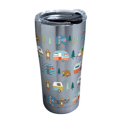 Tervis Lets Get Lost 24 oz. Clear Plastic Travel Mugs Double Walled  Insulated Plastic Travel Mugs Tumbler with Travel Lid 1355832 - The Home  Depot