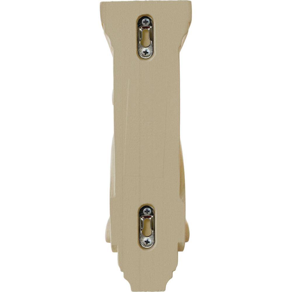 Boston Traditional Scroll Rubberwood Corbel, 10.5" Height