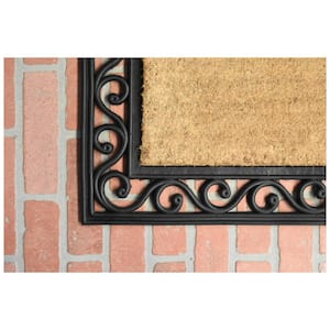 Rembrandt Monogram Door Mat 22 in. x 36 in. (Letter C)