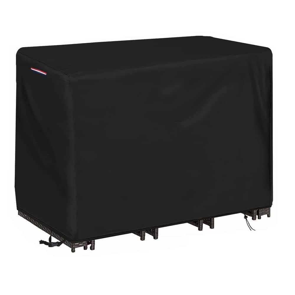 Outdoor Bar Cover Waterproof, Outdoor Dining Table Chairs Set Cover, Rectangular 60 in. Long Patio Furniture Cover price history on PriceWatchPro