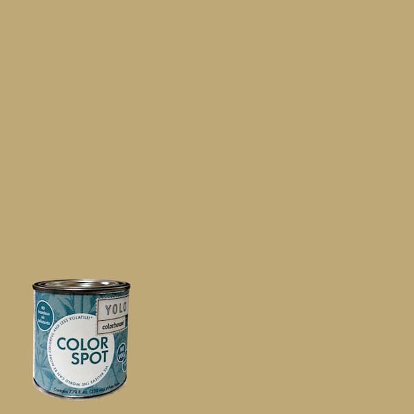 YOLO Colorhouse 8 oz. Stone .02 ColorSpot Eggshell Interior Paint Sample-DISCONTINUED