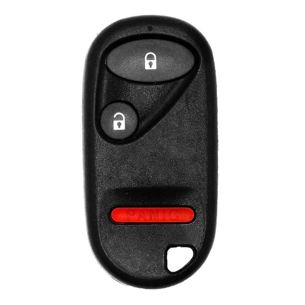 Replacement Honda Remote - 3 Button Keyless Entry Fob (Lock, Unlock, Panic) - Easy DIY Setup, No Tools Needed