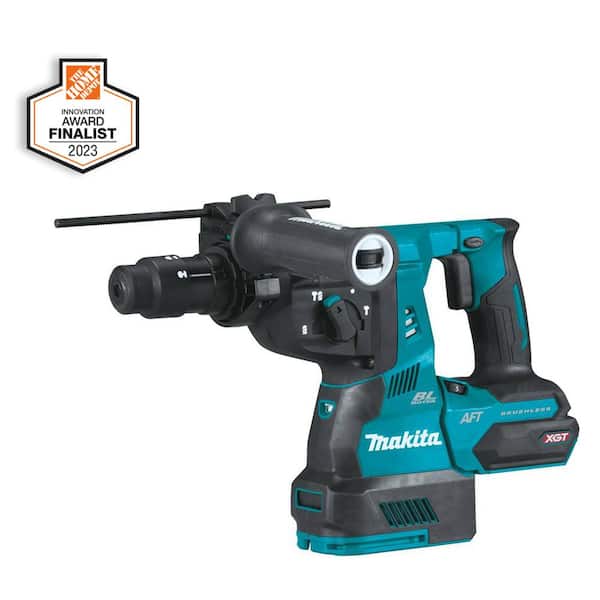 Makita 40V Max XGT Brushless Cordless 1-1/8 in. Rotary Hammer, with Interchangeable Chuck, AWS Capable (Tool Only)
