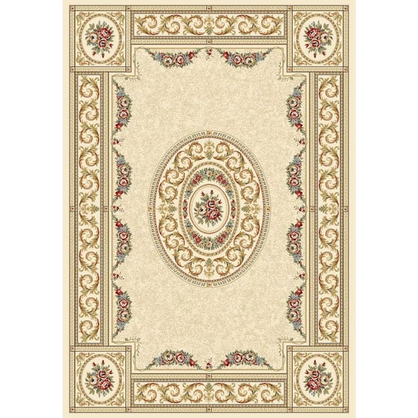 Winifred Ivory 4 ft. x 6 ft. Indoor Area Rug