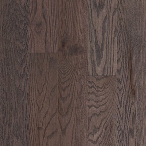 Plano Precision Gray Red Oak 3/8 in. T x 5 in. W T+G Smooth Engineered Hardwood Flooring (22 sq.ft./ctn)