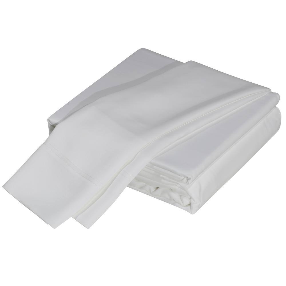 4-Piece White Viscose from Bamboo Full Duvet Cover set price history on PriceWatchPro