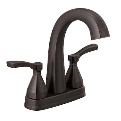 Delta Stryke 2-Handle Wall Mount Roman Tub Faucet Trim Kit in Venetian ...