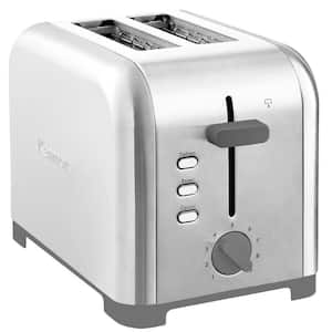Commercial Chef 2-Slice Toaster, 6-1/2H x 9-7/8W x 5-13/16D, Black