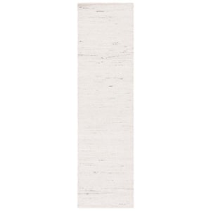Natura Ivory 2 ft. x 9 ft. Abstract Runner Rug
