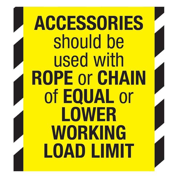 Safety Chain 5/16 x 62L G70 w/ 2- Slip Hooks - MC5C