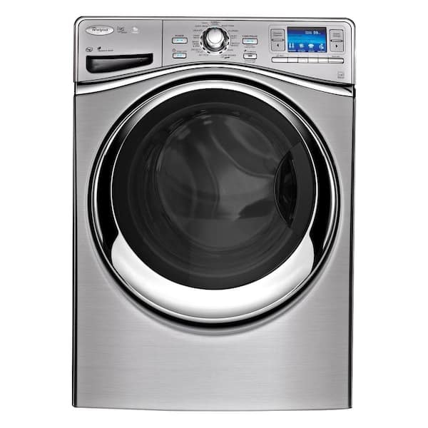 Whirlpool Smart 4.3 cu. ft. High-Efficiency Front Load Washer in Diamond Steel , ENERGY STAR