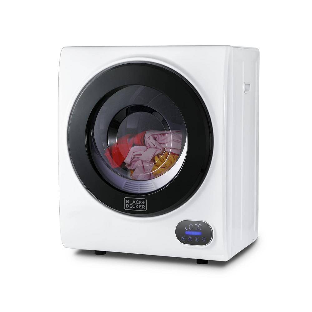Black + Decker 3.5 Cu. Ft. Portable Dryer 120v, Portable Washers & Dryers, Furniture & Appliances