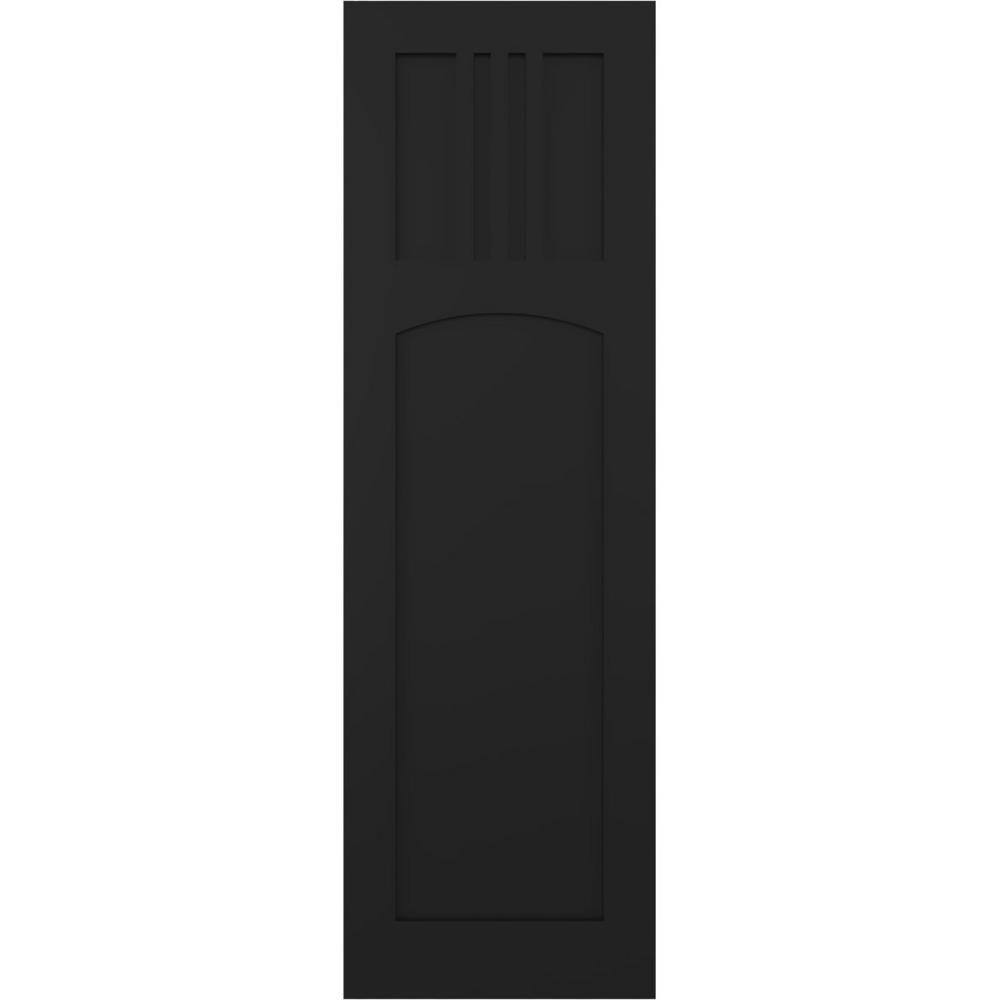 UPC 192770728397 product image for 12 in. x 79 in. PVC True Fit San Miguel Mission Style Fixed Mount Flat Panel Shu | upcitemdb.com