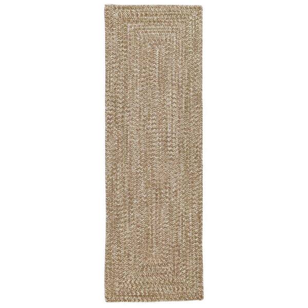 Home Decorators Collection Wesley Moss Green Doormat 2 ft. x 6 ft. Tweed Indoor/Outdoor Area Rug