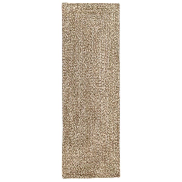 Home Decorators Collection Wesley Moss Green Doormat 2 ft. x 12 ft. Tweed Indoor/Outdoor Area Rug