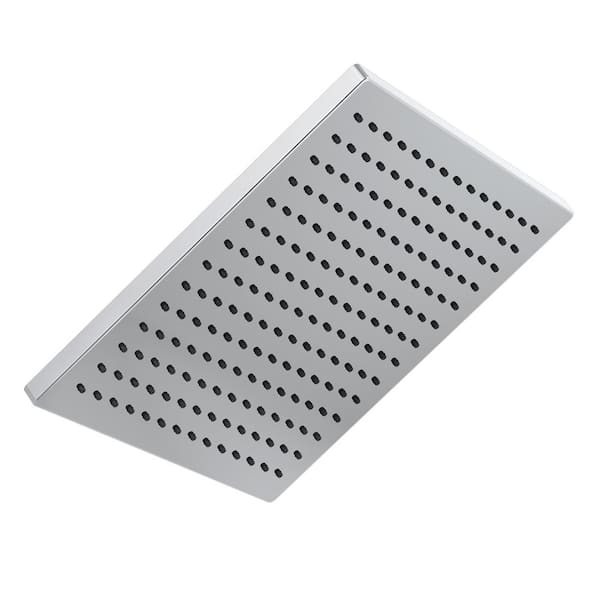 Delta 1-Spray Patterns 2.5 GPM 11.75 in. Wall Mount Fixed Shower Head in Chrome