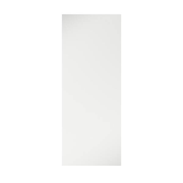 eightdoors 32 in. x 80 in. x 1-3/8 in. Contemporary Flat White Primed Core Flush Wood Interior Slab Door