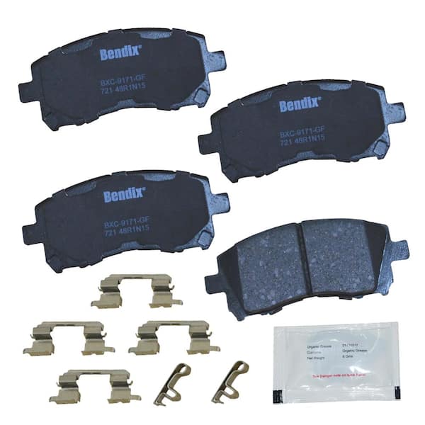 Bendix Premium Copper Free Disc Brake Pad Set 2006-2007 Jeep Liberty