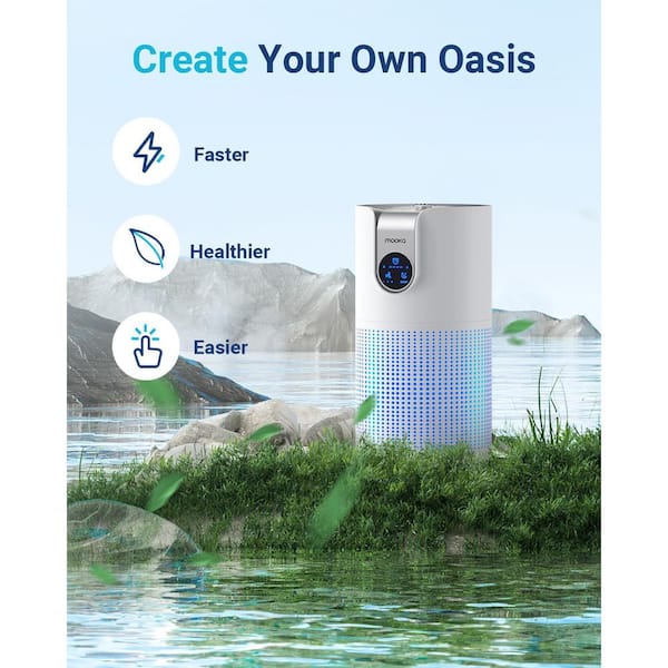 Mooka Tower Air Purifiers for Home Large Room Up to 1500 sq. ft