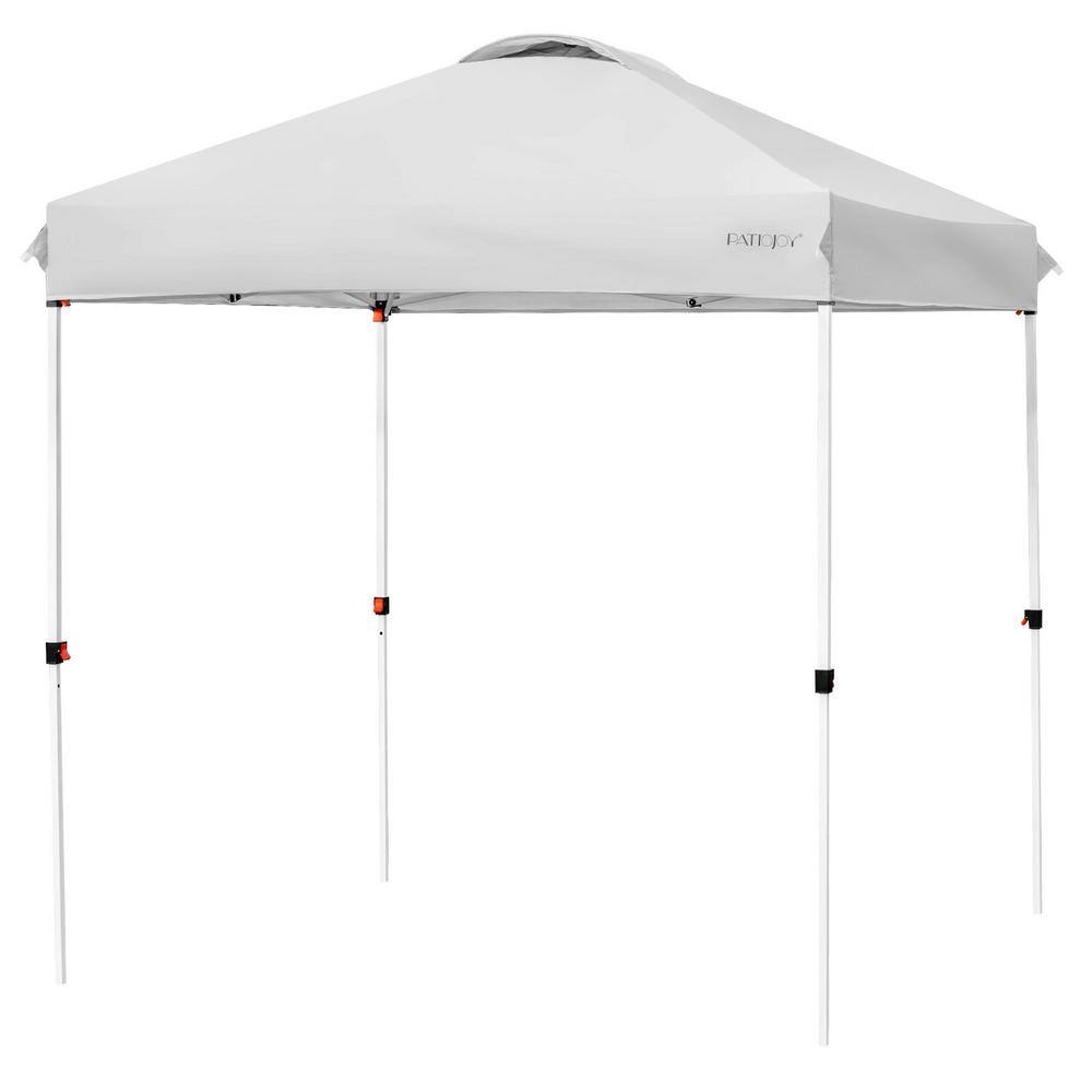 6.6 ft. x 6.6 ft. Gray Pop-up Canopy Tent with Roller Bag price history on PriceWatchPro
