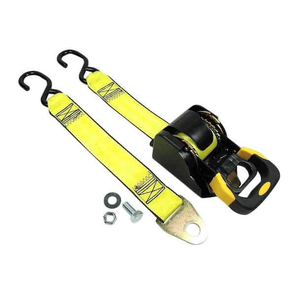 Husky 6 ft. x 1-inch Locking Tie-Down (4-Pack)