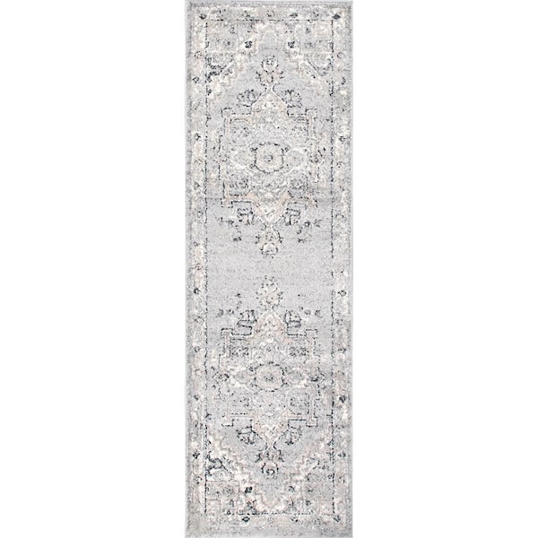 nuLOOM Non-Slip White Rug Pad, 2x6 ft