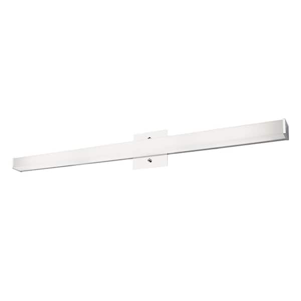 Jane-Slim 36 in. 1 Light 49-Watt Chrome Integrated LED Vanity Light