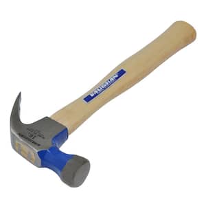 16 oz. Carbon Steel Hammer with 13 in. Hardwood Handle