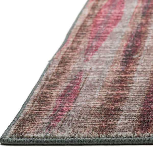 10' Round Pink Ombre Runner Rug