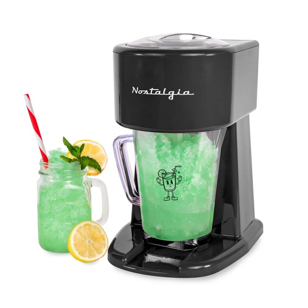 Nostalgia 40-Ounce Frozen Beverage Station, Black NFBS4BK6A - The