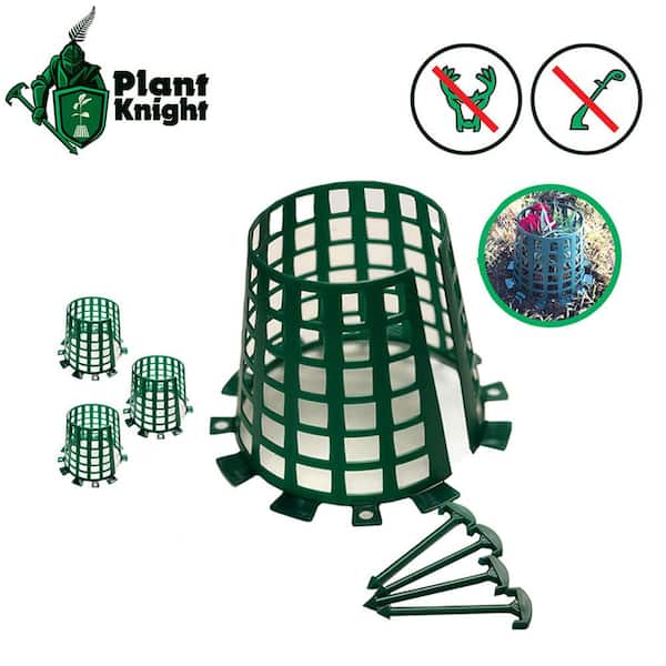 Plant Knight Green Tree and Plant Animal Prevention Protector Guard (3-Pack)