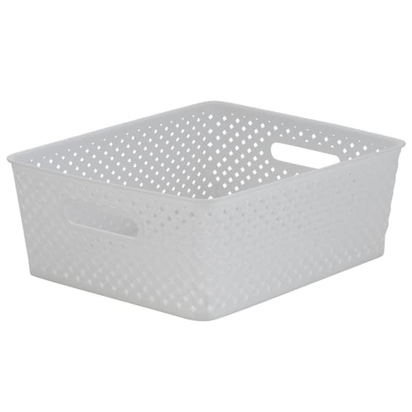 Clear Plastic Storage Bin 11in X 6in, Five Below