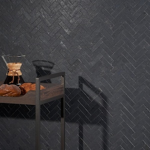 Mantis Black Gold 10.03 in. x 10.62 in. Matte Porcelain Floor and Wall Mosaic Tile (0.75 sq. ft./Each)