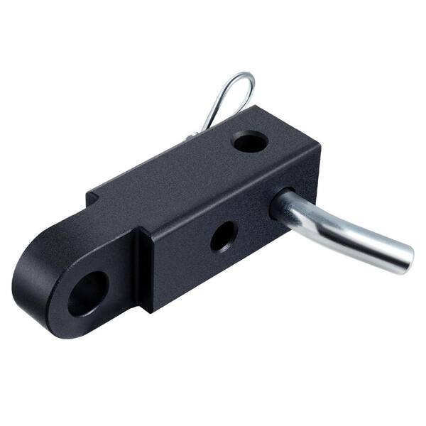 Shackle Hitch Receiver, Fits 2 in. Receivers, 52900 lbs. Breaking Strength, Heavy Duty Towing Accessories with Pin