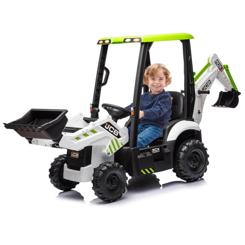 Hetoy 4 in 1 Ride on Tractor, Removable Tent, 12V Battery Powered Electric Vehicle with Remote Control, White price history on PriceWatchPro
