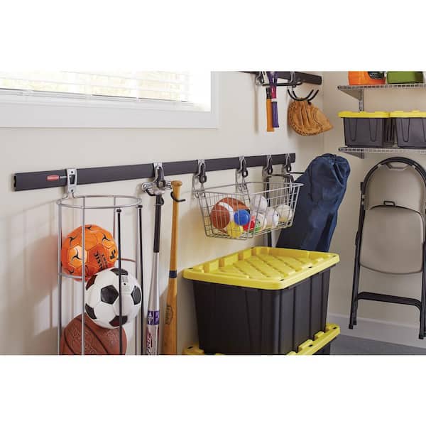 Garage Organization is a Snap with Rubbermaid FastTrack #Weave