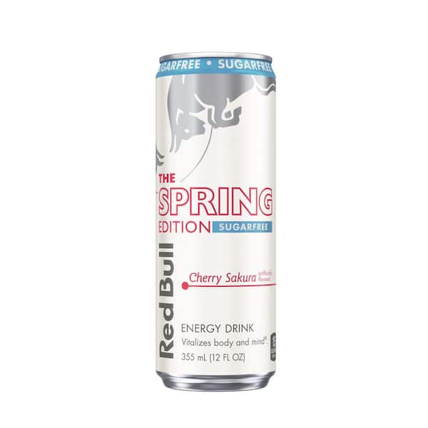 RedBull Sugar Free Cherry Sakura 12 fl. oz. Single Can