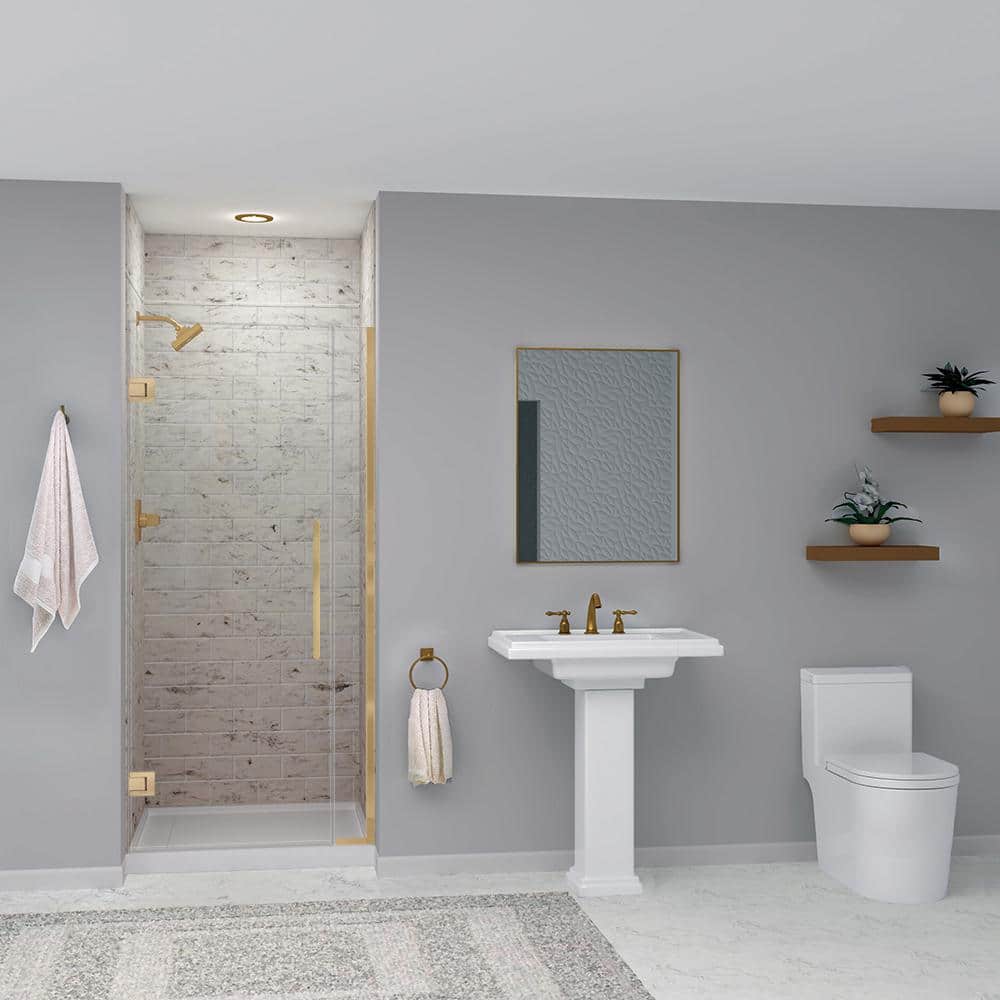 SaraMar Sand Creme 36" x 96" Glue to Wall Shower Kit