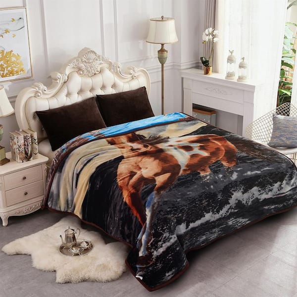 Gold discount deer blankets