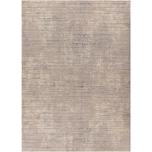Alder Taupe Abstract 6 ft. x 9 ft. Indoor Area Rug