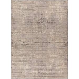 Alder Taupe 9 ft. x 12 ft. Abstract Indoor Area Rug