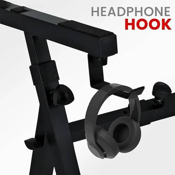 Lukyamzn Keyboard Stand Z Style Adjustable Electric Piano Riser