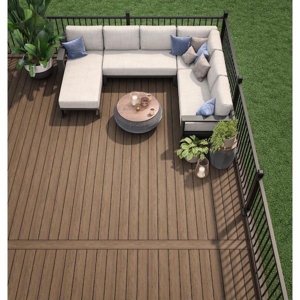 Deckorators Tropics 1-in x 6-in Composite Deck Board