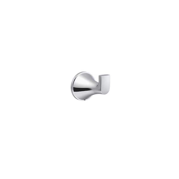 Gerber Windley J-Hook Robe Hook in Chrome D446060 - The Home Depot