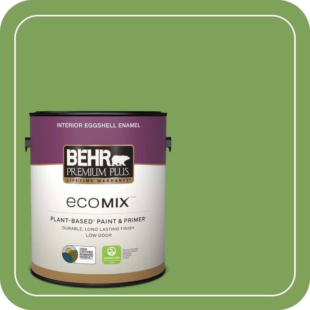 1 gal. #P380-6 Springview Green Eggshell Enamel EcoMix Plant-Based Interior Paint & Primer price history on PriceWatchPro
