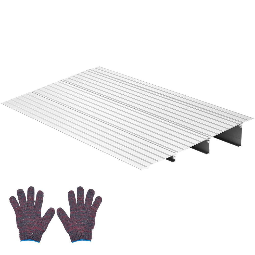 Aluminum Door Threshold Ramp, Accessibility Ramp for Wheelchairs, Scooters, Walkers, 3in. Height, 800 lbs. Load Capacity price history on PriceWatchPro