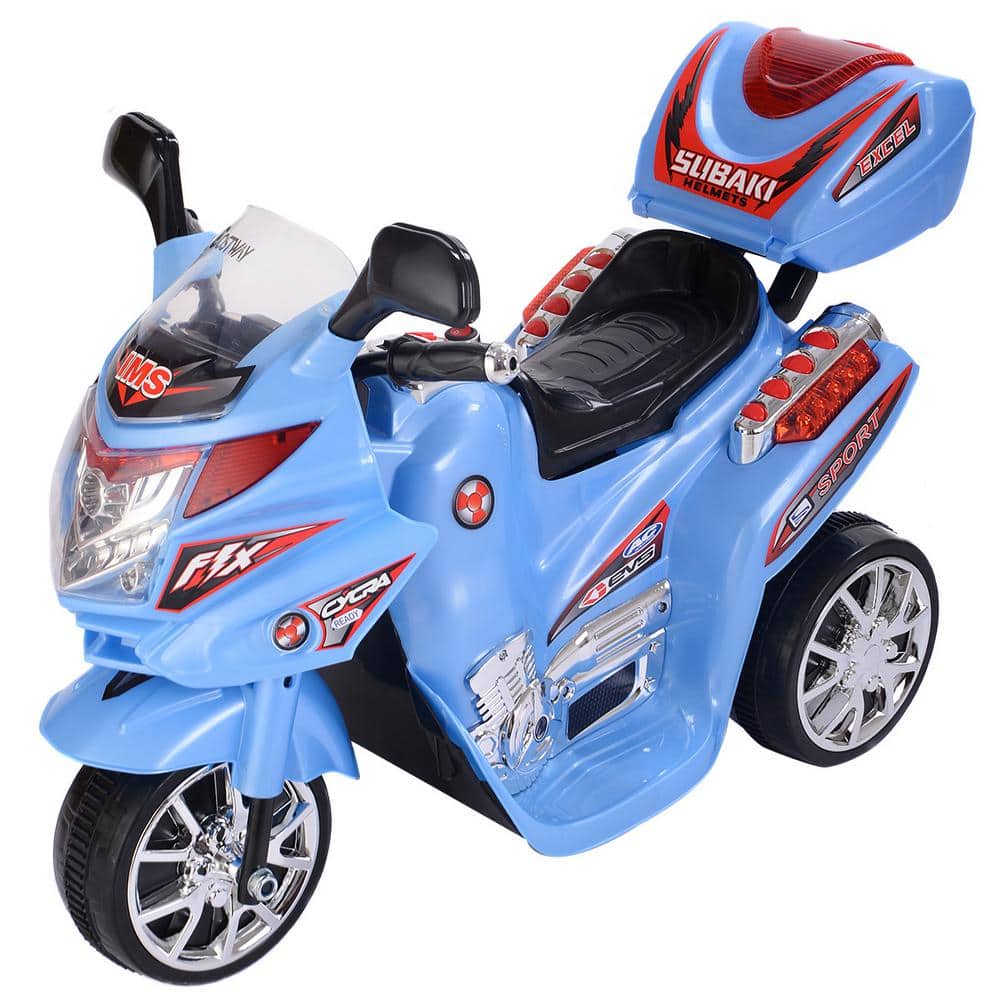 TOBBI Kids Motorcycle 6V Electric Motorcycle Battery Powered 3 Wheel  Motorcycle for Kids Ride On Motorcycle for Children Boys & Girls, Working