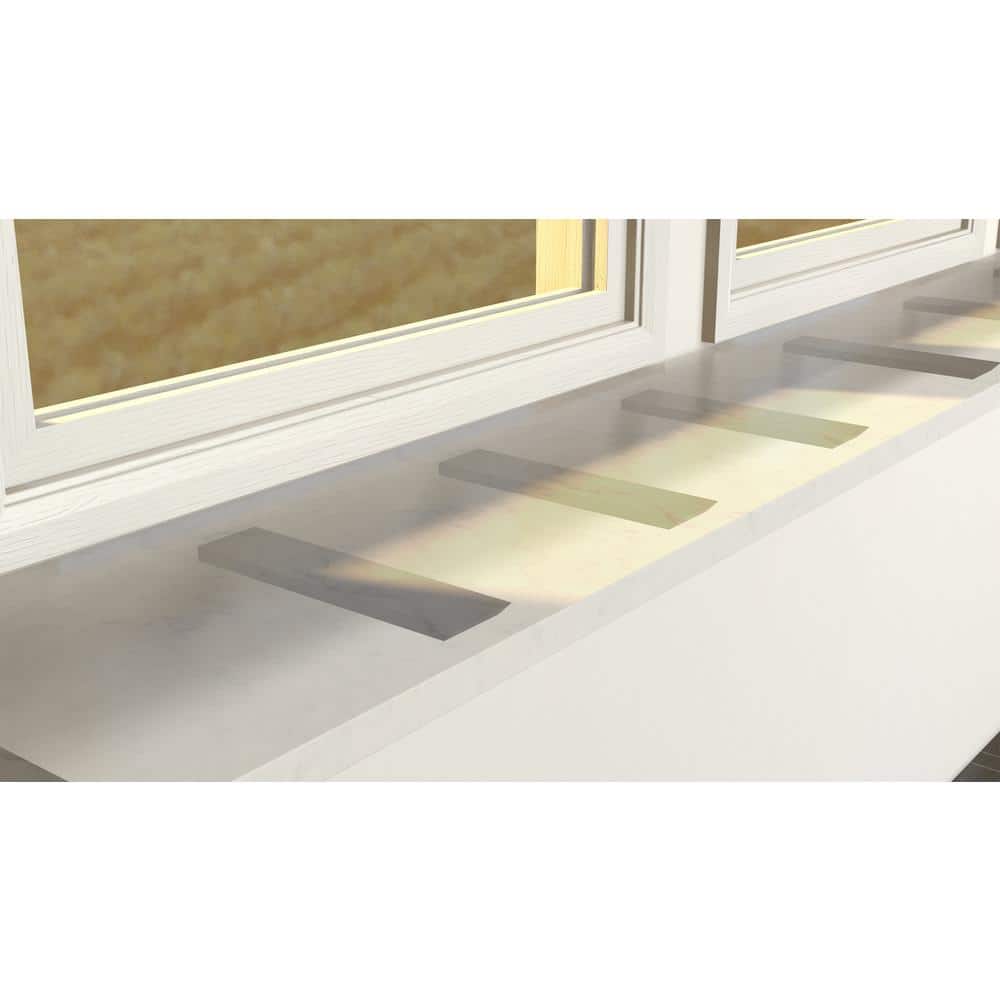 16-Inch Black Steel Right Angle Hidden Countertop Support Bracket