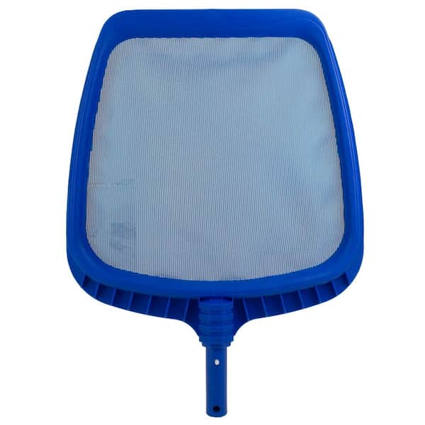 Pool Central 20.5 in. Heavy-Duty Blue Plastic Swimming Pool Leaf Skimmer Head