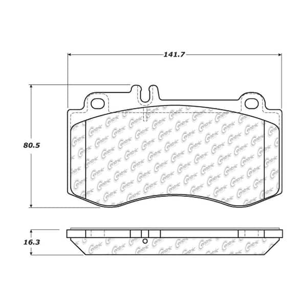 Centric Parts Disc Brake Pad Set